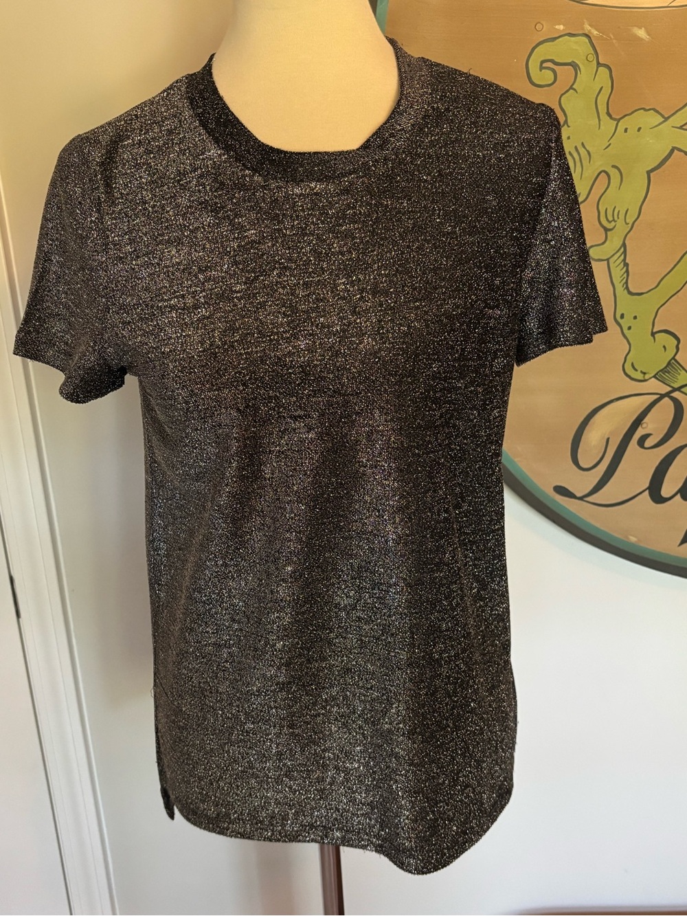 Metallic tee